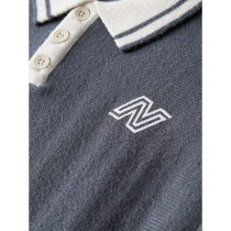 NAME IT Strik Polo Nima Ombre Blue
